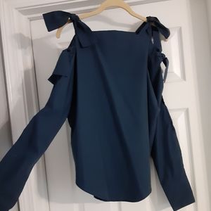 Stelen Tie Shoulder Blouse